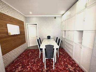 сдаю столовая бишкек: 2 комнаты, Собственник, С мебелью частично — 4