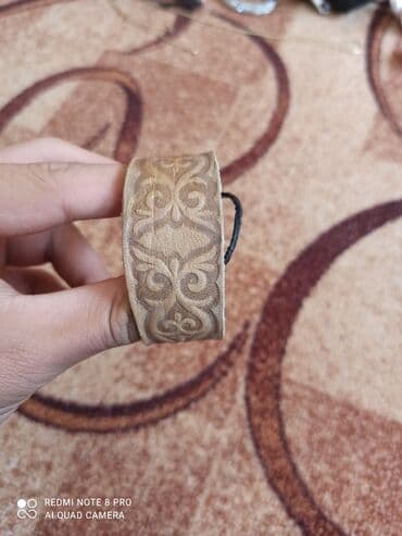 кожанный браслет: Браслеты. Почти новые,отличное состояние,кожанные все натуральная — 9