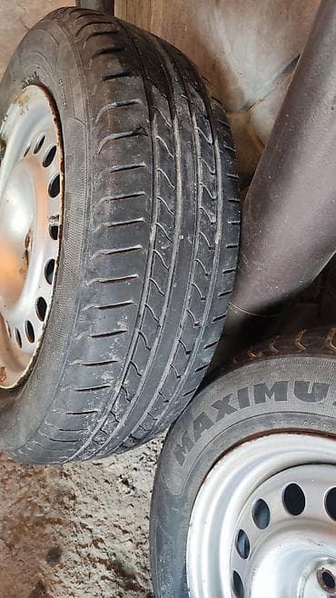 bbs rs: Колеса в сборе 185 / 65 / R 14, Лето, Б/у, Комплект, Легковые, Железные, отверстий - 4 — 3