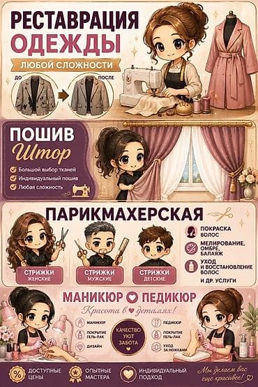 легаси салон: Ремонт, реставрация одежды | Ателье — 1