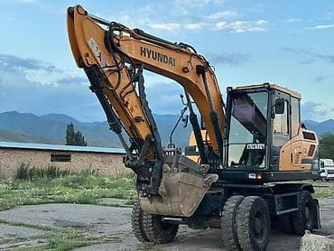 work equip: Экскаватор, Hyundai, Колесный — 1