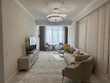 «baytash» тауэр бишкек фото: 2 комнаты, 73 м², Элитка, 10 этаж, Дизайнерский ремонт — 4
