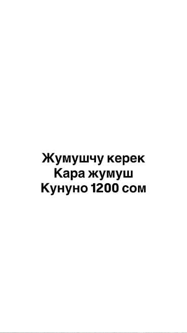 Требуется Разнорабочий, Оплата: Ежедневно