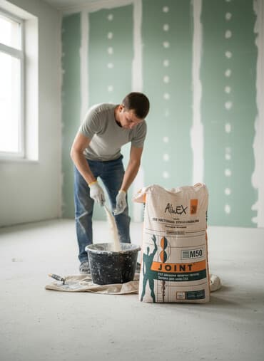 наполнитель для бинбега: Затирка для швов ГКЛ AlinEX JOINT M50 предназначена для выравнивания и — 1