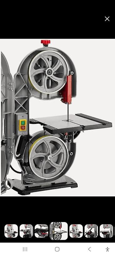 гриндер ленточный: Ленточная пила ЗУБР (настольная) - Тип: вертикальная ленточная пила — 2