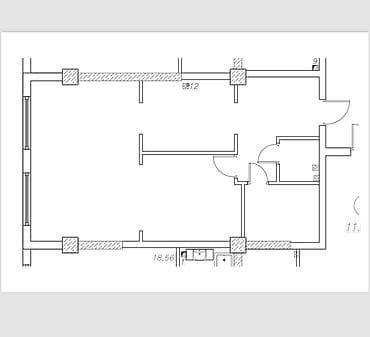 2 комнаты, 65 м², Элитка, 10 этаж, Готовая ПСО (под самоотделку)