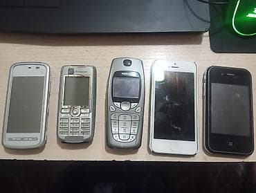 мобильные телефоны нокия: Nokia 1, Б/у, цвет - Черный, 1 SIM, 2 SIM — 2