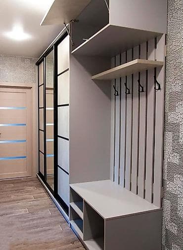 Ашкана буюмдары: Буйрутма эмеректер, Уктоочу бөлмө, Ашкана гарнитурасы, Шкаф, Керебет — 4