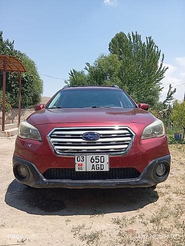 Транспорт: Subaru Outback: 2016 г., 2.5 л, Автомат, Бензин, Кроссовер — 1
