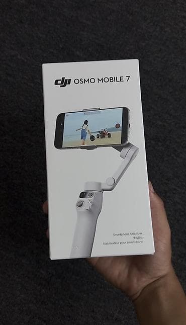 Стабилизатор для смартфона DJI Osmo Mobile 7 Компактный трехосевой at lalafo.kg Стабилизатор для смартфона DJI Osmo Mobile 7 Компактный трехосевой