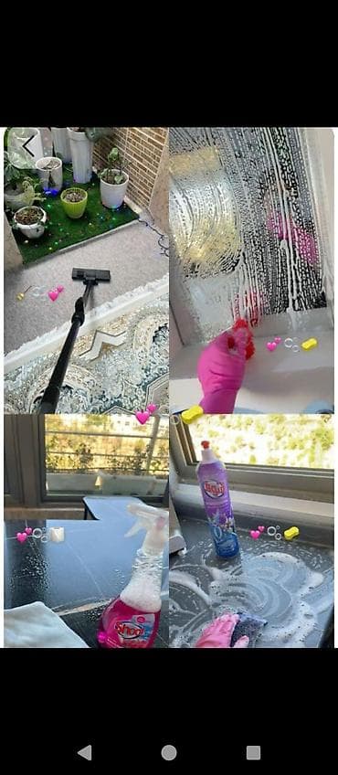 Клининг кызматтары: Бөлмөлөрдү тазалоо, | Жалпы тазалоо, | Батирлер — 4