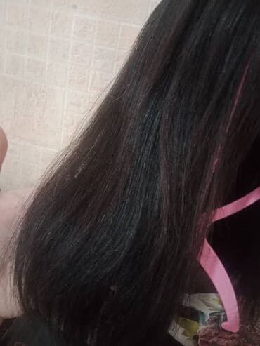 купить очки для зрения с накладками: Парик каре из тёмных прямых НАТУРАЛЬНЫХ ВОЛОС - Форма: классическое — 1