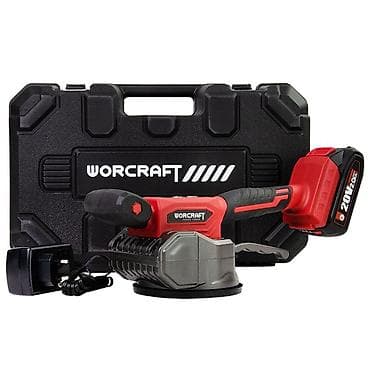 полировщик авто: Аккумуляторная полировальная машина WORCRAFT 20V - Тип: беспроводная — 1