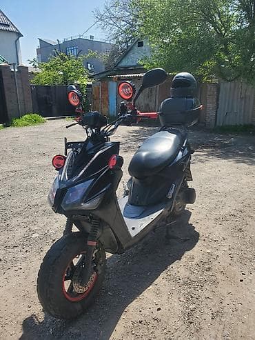 city coco: Скутер/мопед 50–150 см³ (визуально спортивного типа) в черном цвете с — 2