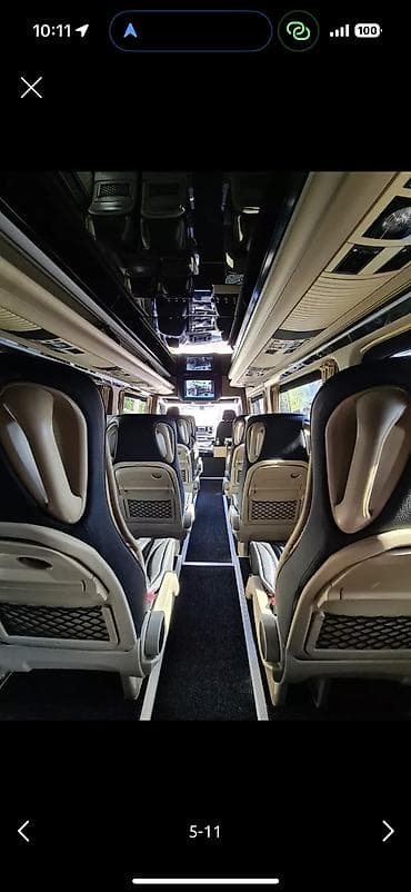Авто кызматтары: Пассажирские перевозки на Mercedes‑Benz Sprinter (длинная и высокая — 6