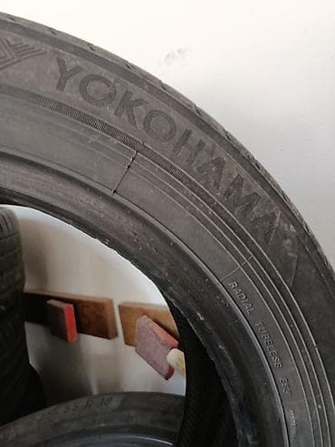 r20 285 50: Шины 205 / 60 / R 16, Лето, Б/у, 1 шт, Легковые, Япония, Yokohama — 2