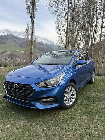 1000 к: Hyundai Solaris: 2018 г., 1.6 л, Автомат, Бензин, Седан — 2