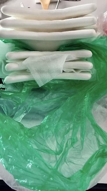 балыкчы пляж: Набор сервировочных тарелок для рыбы - Материал: фарфор/керамика — 2