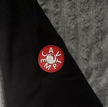 Толстовки: Свитшот Cav Empt (C.E.) - Цвет: черный - Принт спереди: крупная — 3