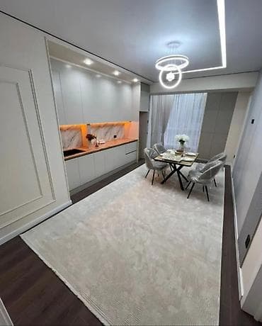 квартира сдается кок жар: 2 комнаты, 52 м², Элитка, 6 этаж, Евроремонт — 6