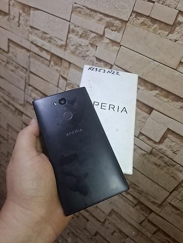 wi: Sony Xperia L2, Б/у, 32 ГБ, цвет - Черный, 2 SIM — 2
