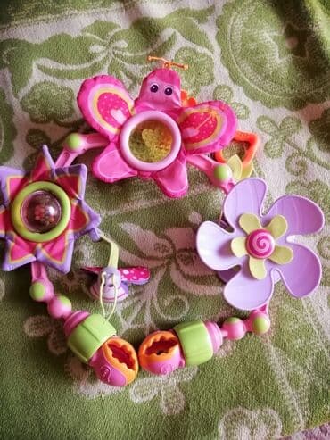 детская игрушка на кроватку: Дуга на коляску, кроватку, шезлонг. Б/у. Состояние отличное — 3