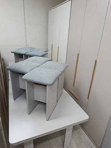 табуретка детская: Табуретка, Новый, ЛДСП, Не раскладной — 2