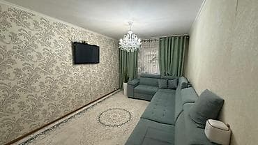 8 микрорайон квартиры: 2 комнаты, 44 м², 8 мкр 104 серия, 1 этаж, Косметический ремонт — 1