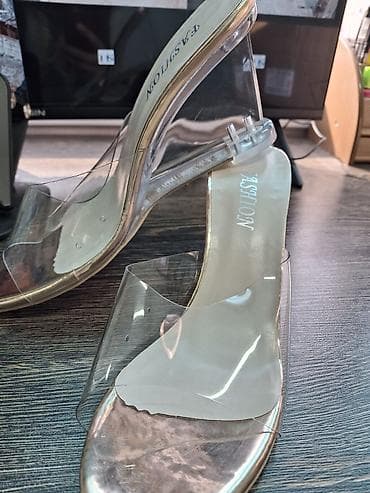 Босоножки, сандалии, шлепанцы: Босоножки, 38, Fashion, Новый, цвет - Золотой, Самовывоз, Платная доставка — 4