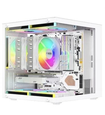 Модемы и сетевое оборудование: Корпус ПК, Новый, цвет - Белый — 2