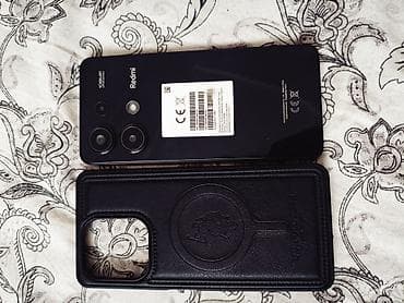 Redmi, Redmi Note 13, Б/у, 256 ГБ, цвет - Черный, 2 SIM