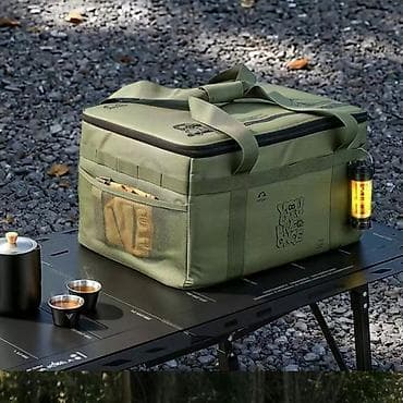 столы для кемпинга: Термосумка-холодильник для пикника/кемпинга - Объемная прямоугольная — 1