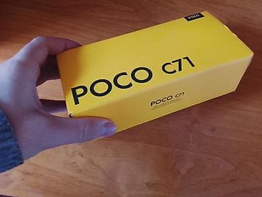 poco c50: Poco C71, Новый, 256 ГБ, цвет - Черный, 2 SIM — 2