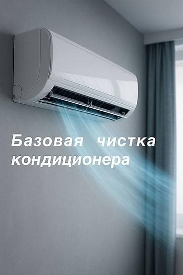 Услуги: Базовая чистка кондиционера услуга по базовой чистке настенных — 1