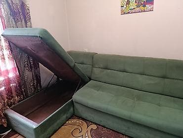 Угловой диван, Раскладной, Двухместный