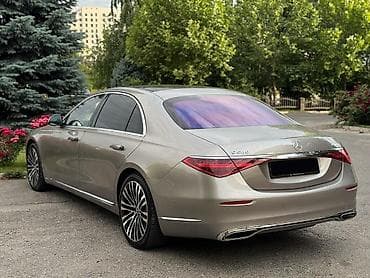 мерс 2022: Mercedes-Benz S-Class: 2021 г., 4 л, Бензин, Седан — 3