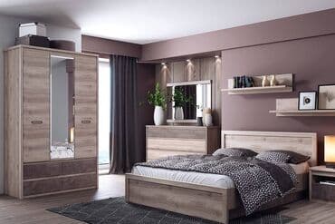 офисные мебели: Комод 4Я Джаз, Каштан найбори Светлый, Анрэкс (Беларусь) Удобный и — 1