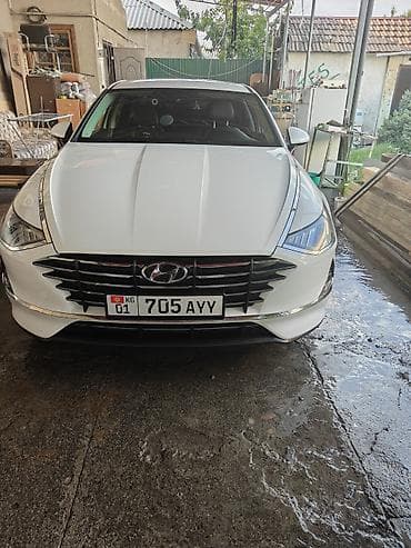 битый саната: Hyundai Sonata: 2020 г., 2 л, Автомат, Газ, Седан — 2