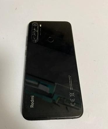 Redmi, Redmi Note 8, Б/у, 64 ГБ, цвет - Черный, 2 SIM