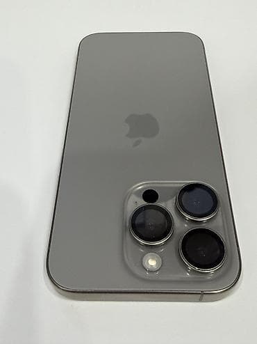 iphone 5s: IPhone 15 Pro, Б/у, 256 ГБ, Natural Titanium, Защитное стекло, Коробка, Чехол — 4