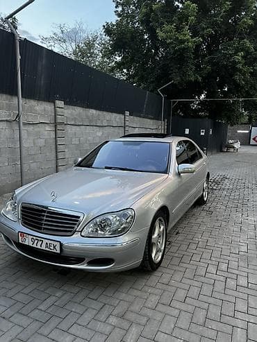 mersedes s 500: Mercedes-Benz S-Class: 2003 г., 5 л, Автомат, Газ, Седан — 1