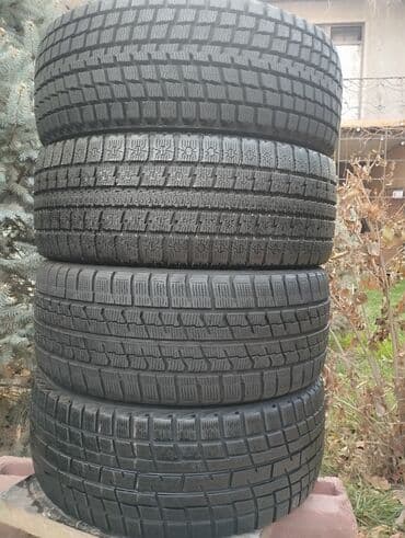 бу шины бишкек: Шины 215 / 45 / R 17, Зима, Б/у, Комплект, Легковые, Япония — 1