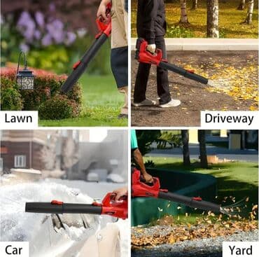 газонное покрытие: Электрический воздуходув (ELECTRIC BLOWER) для уборки участка и — 1