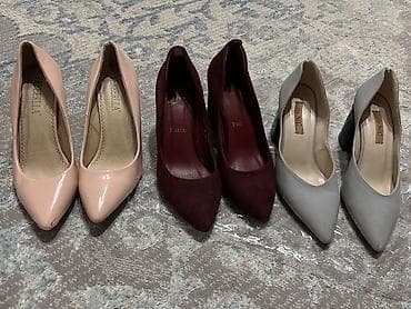 каблуки мэри джейн: Женские классические туфли-лодочки, набор из 3 пар. - Фасон: острый — 3