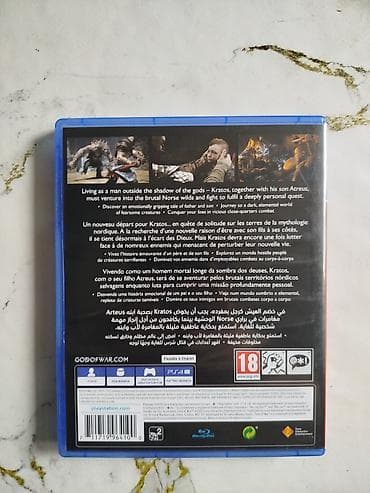 ready or not: Дисковая версия игры "GOD OF WAR" (2018) от Santa Monica Studio — 2