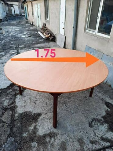 купить бу теннисный стол в бишкеке: Стол. Круглый — 1