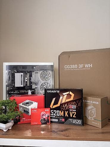 meta quest: Компьютер, ядер - 6, ОЗУ 16 ГБ, Для работы, учебы, Новый, AMD Ryzen 5, AMD Radeon RX 6600 XT, NVMe — 2