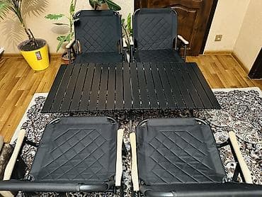 авто сумки: Складной комплект для отдыха: стол + 4 кресла стуля выдерживают до — 5