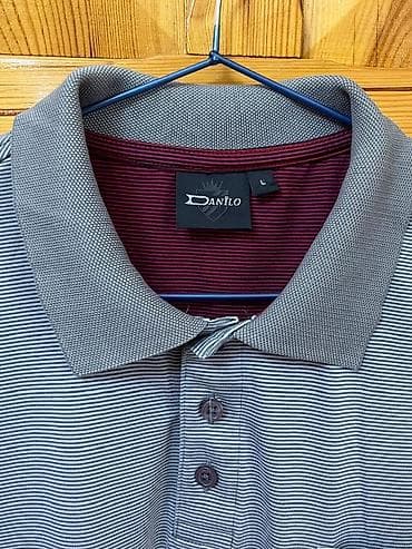 pull and: Мужские поло — 2 шт. 1) Бордовое поло с молнией - Классический — 4