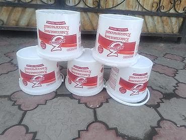 Кухонные принадлежности: Пластиковые ведра и ручками, фасовка из-под кетчупа «3 желания» — 2